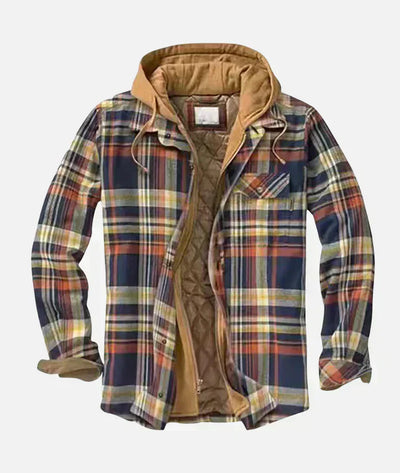 Alain™ | Plaid Patchwork Jacket