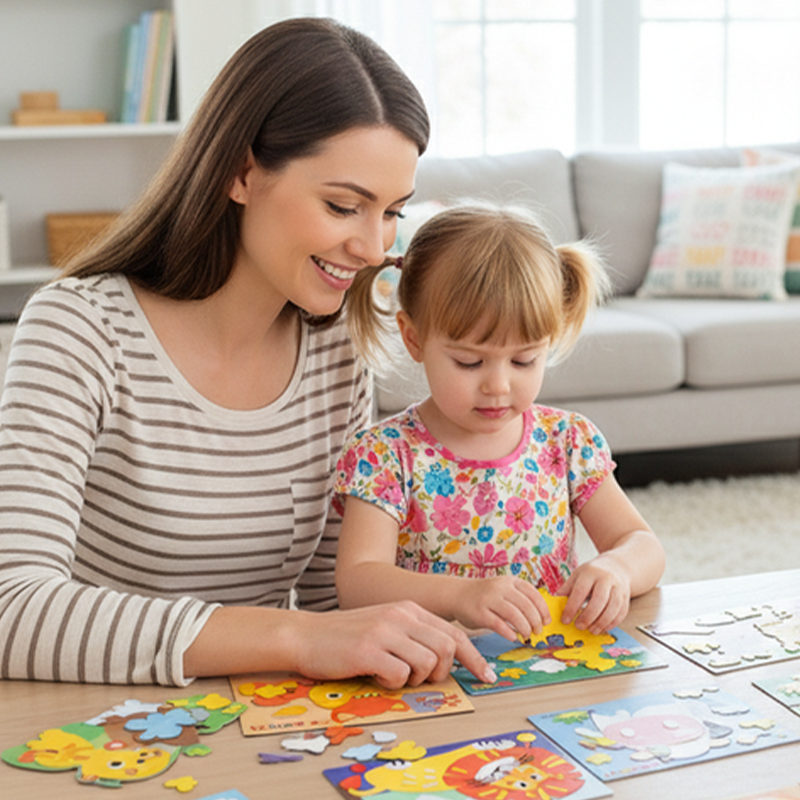 DIY 3D EVA Craft Stickers for Kids