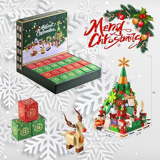 🎄 Building Blocks Advent Calendar 2025 – 24 Days of Building Fun