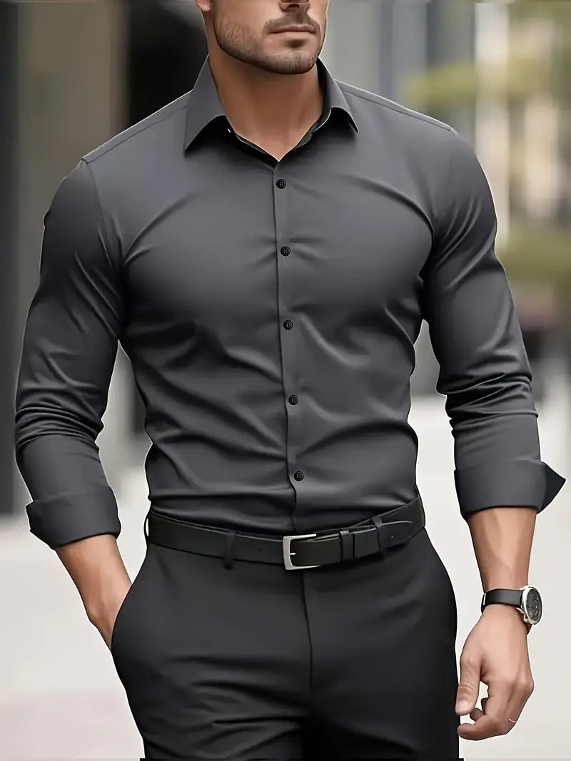 Savrani™ | Breathable Long-Sleeve Shirt