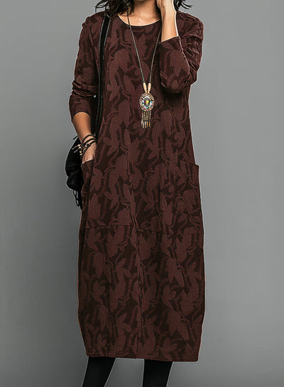 Madeleine™ | Warm Winter Dress with Elegant Cut