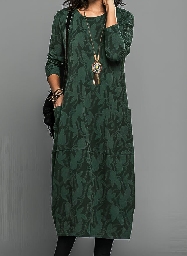 Madeleine™ | Warm Winter Dress with Elegant Cut