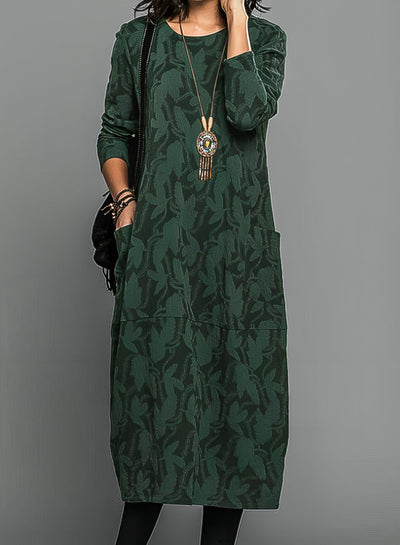 Madeleine™ | Warm Winter Dress with Elegant Cut