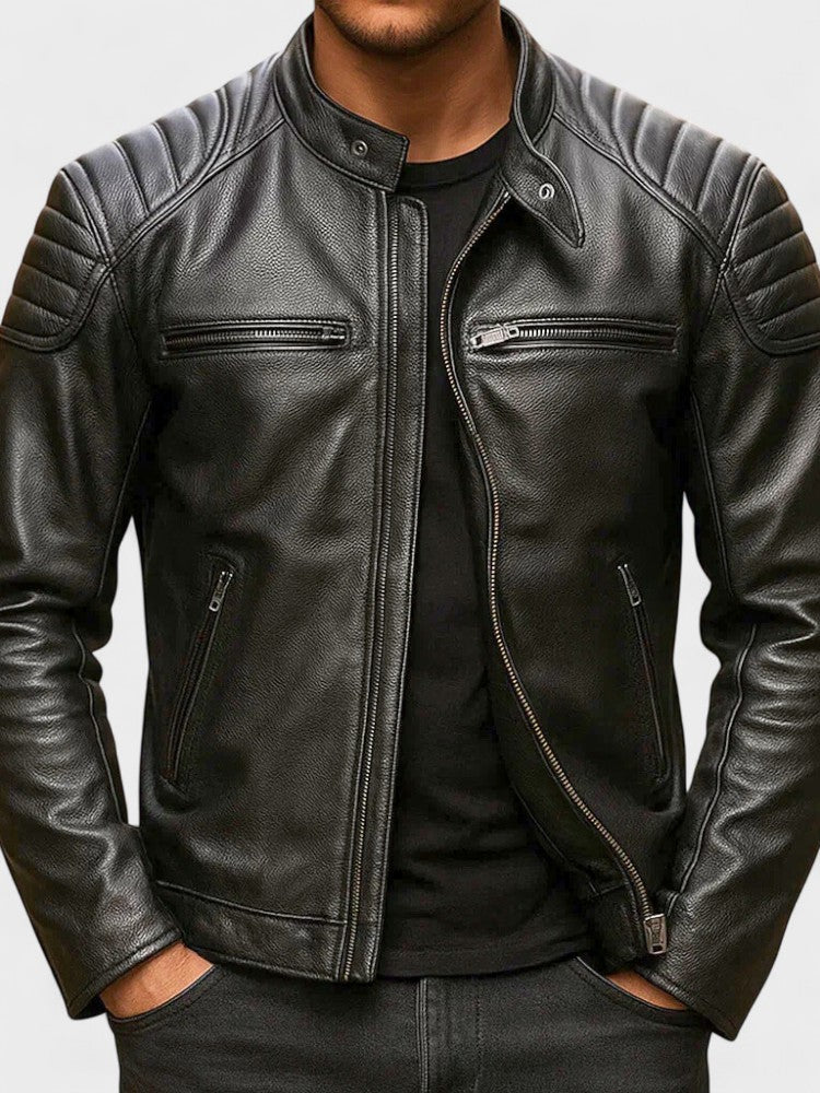 Troels™ | Stlyish Leather Jacket
