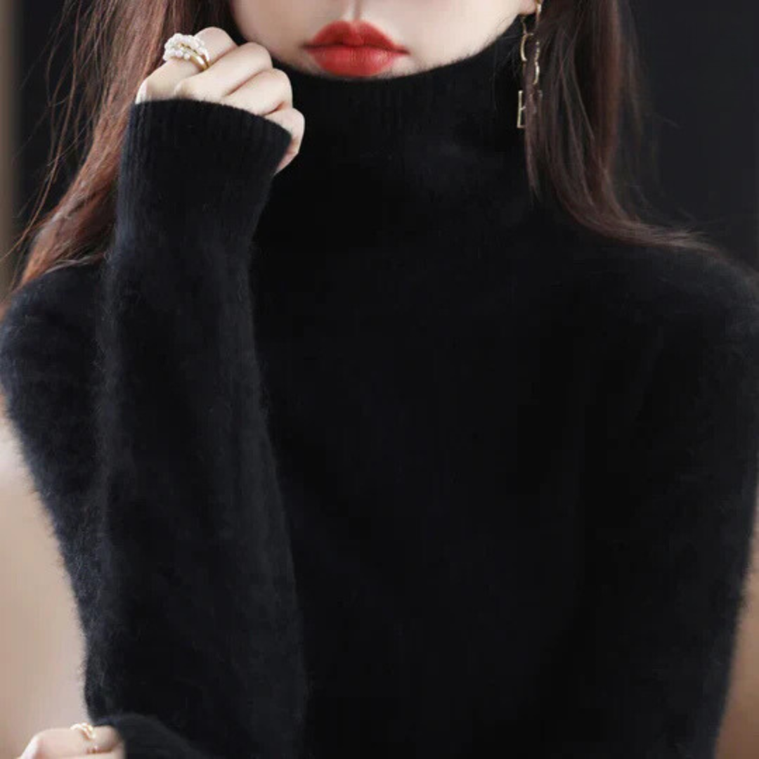 Kylie™ | High Neck Cashmere Sweater