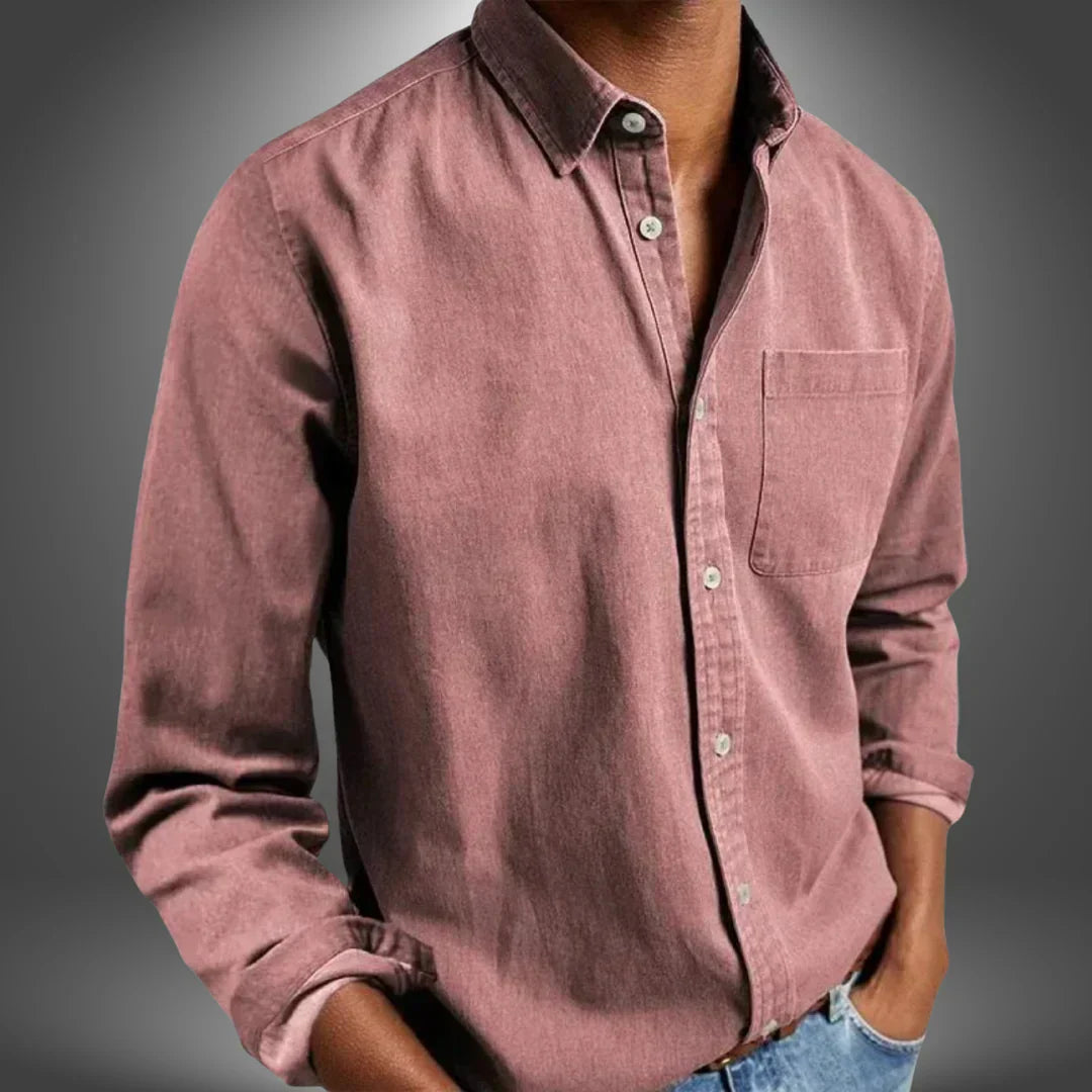Evander™ | Handmade Cotton Shirt for Men
