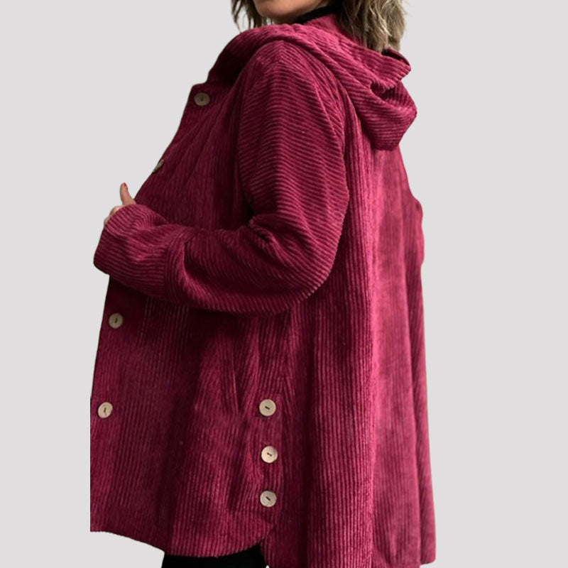 Marelia™ | Casual Velvet Hooded Autumn Jacket