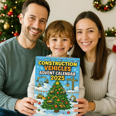 Construction Vehicles Advent Calendar 2025