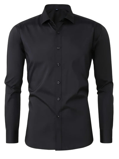 Byron™ | Elegant Butttoned Long-Sleeved Shirt