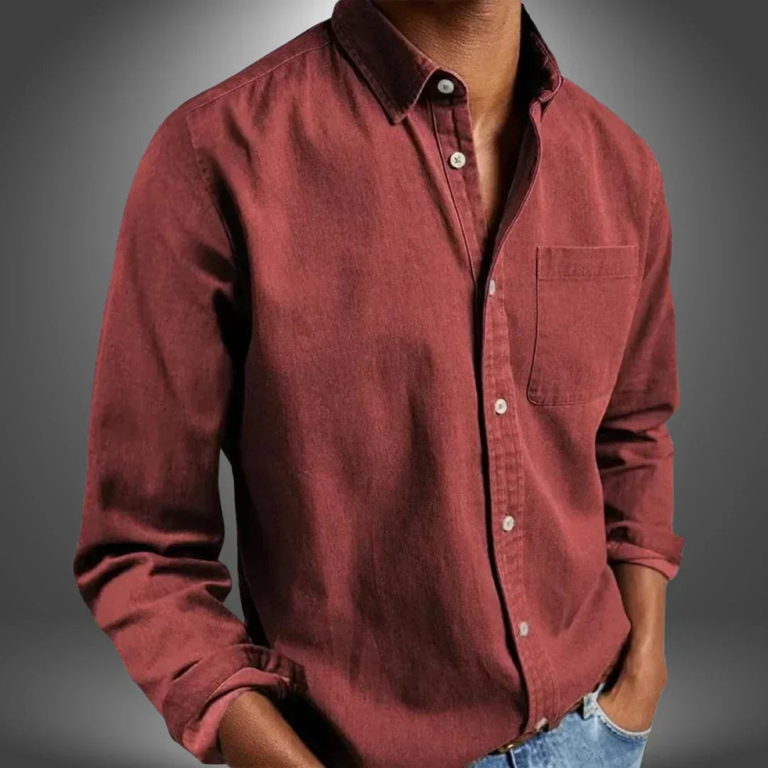 Evander™ | Handmade Cotton Shirt for Men