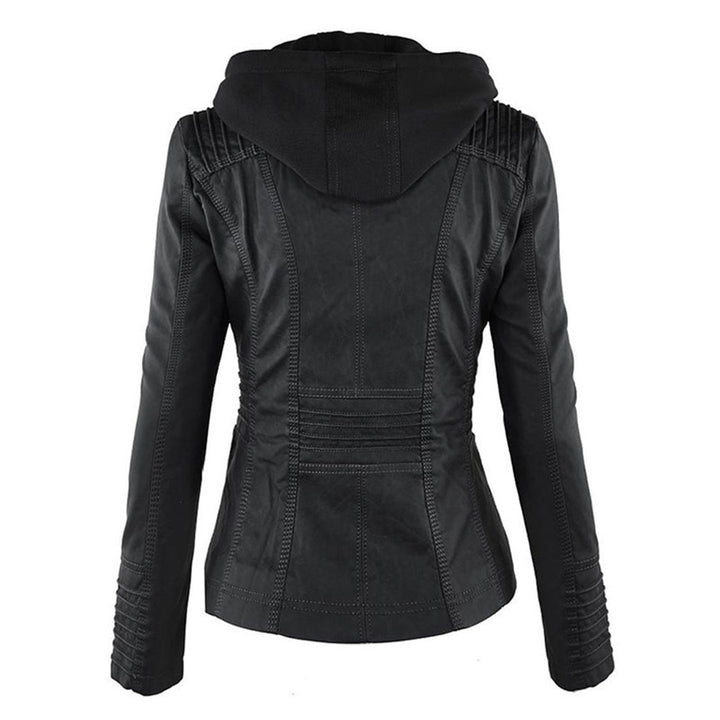 Bellini | Stylish Leather Jacket with Hood