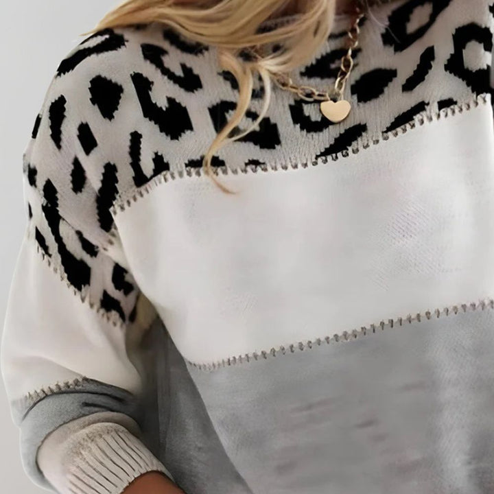 Maison Valmont™ | Elegant Leopard Sweater