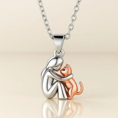 Romy & Rose™ | Necklace with Cat Pendant