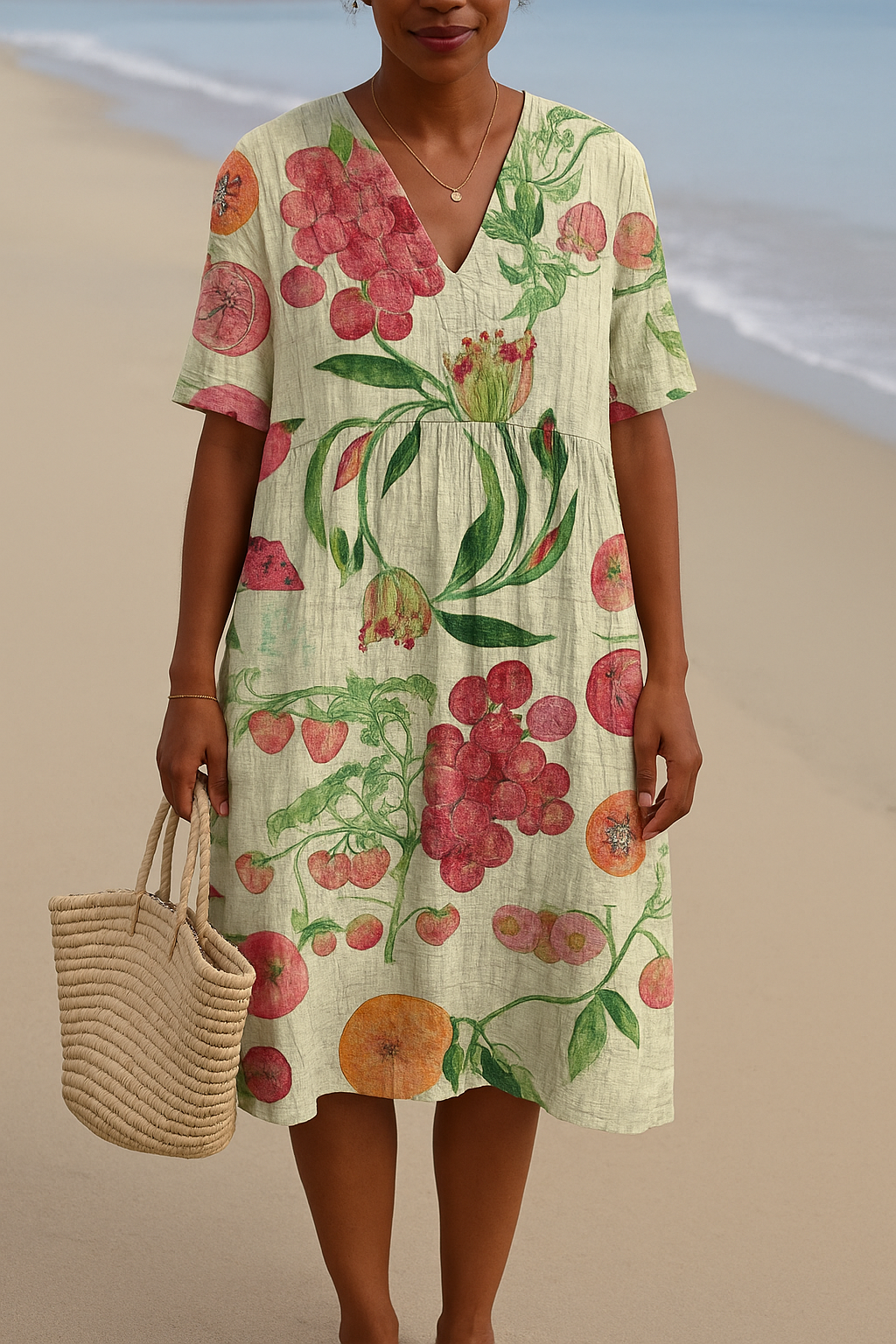 Saar™ | Vintage Botanical Dress
