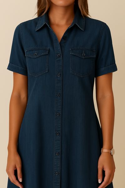 Claire™ | EasyFit Denim Dress