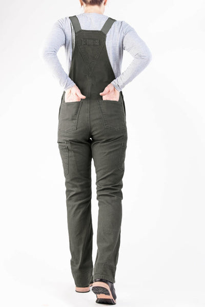 Stretch Canvas Work Dungarees for Women
