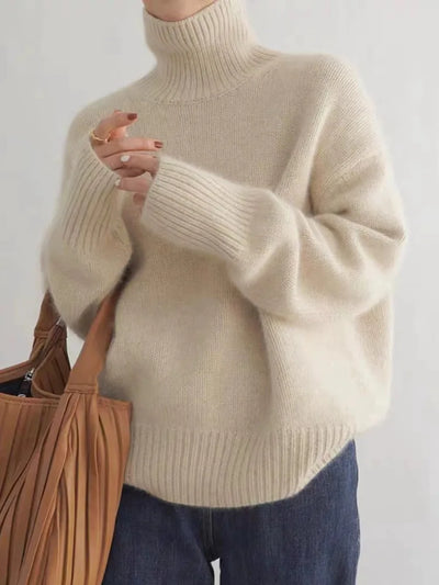 Isabella™ | Casual Cashmere Turtleneck