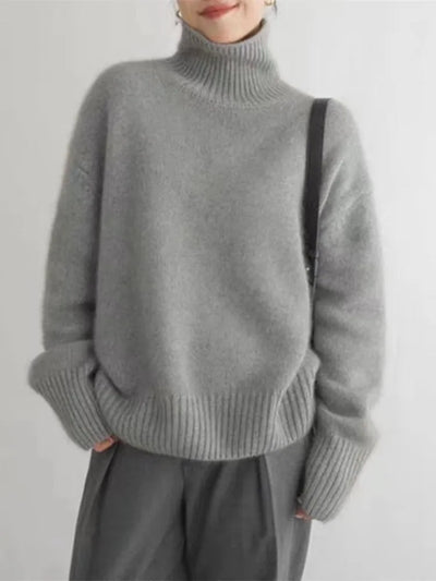 Isabella™ | Casual Cashmere Turtleneck