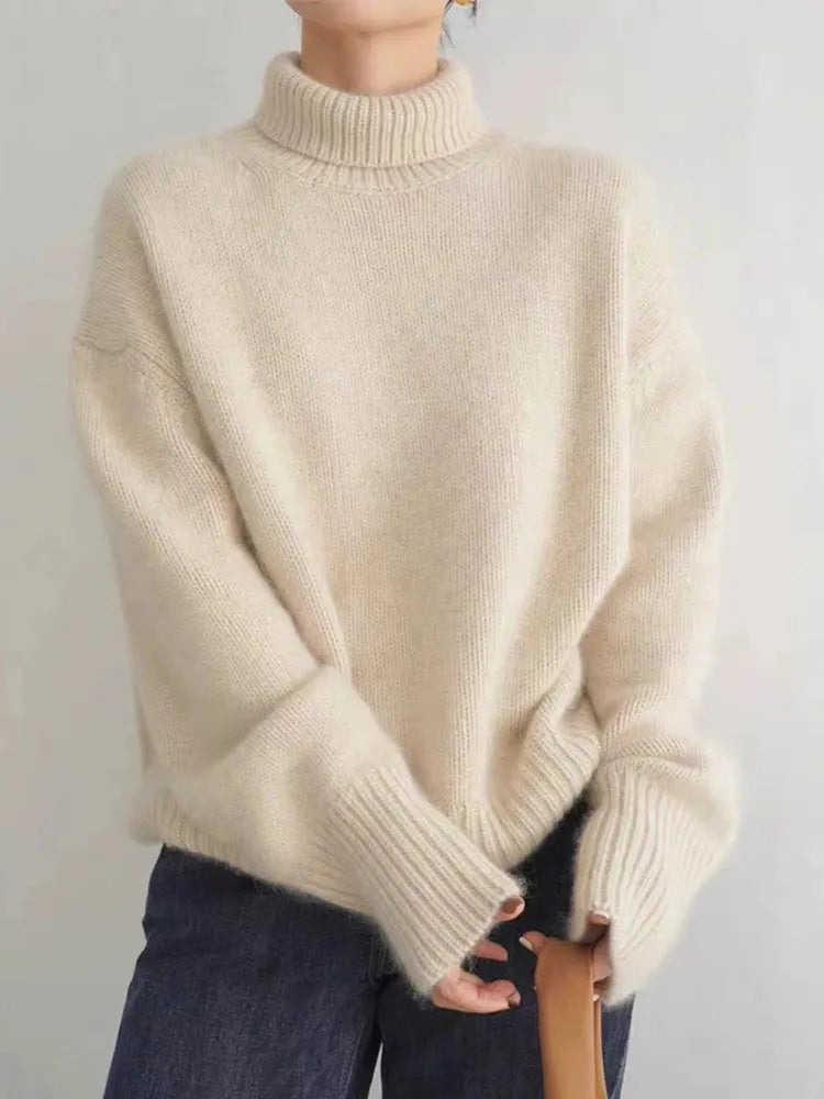 Isabella™ | Casual Cashmere Turtleneck