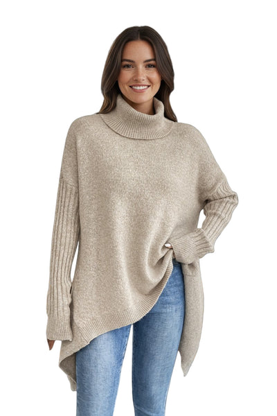 Noireé™ | Long Turtleneck Sweater