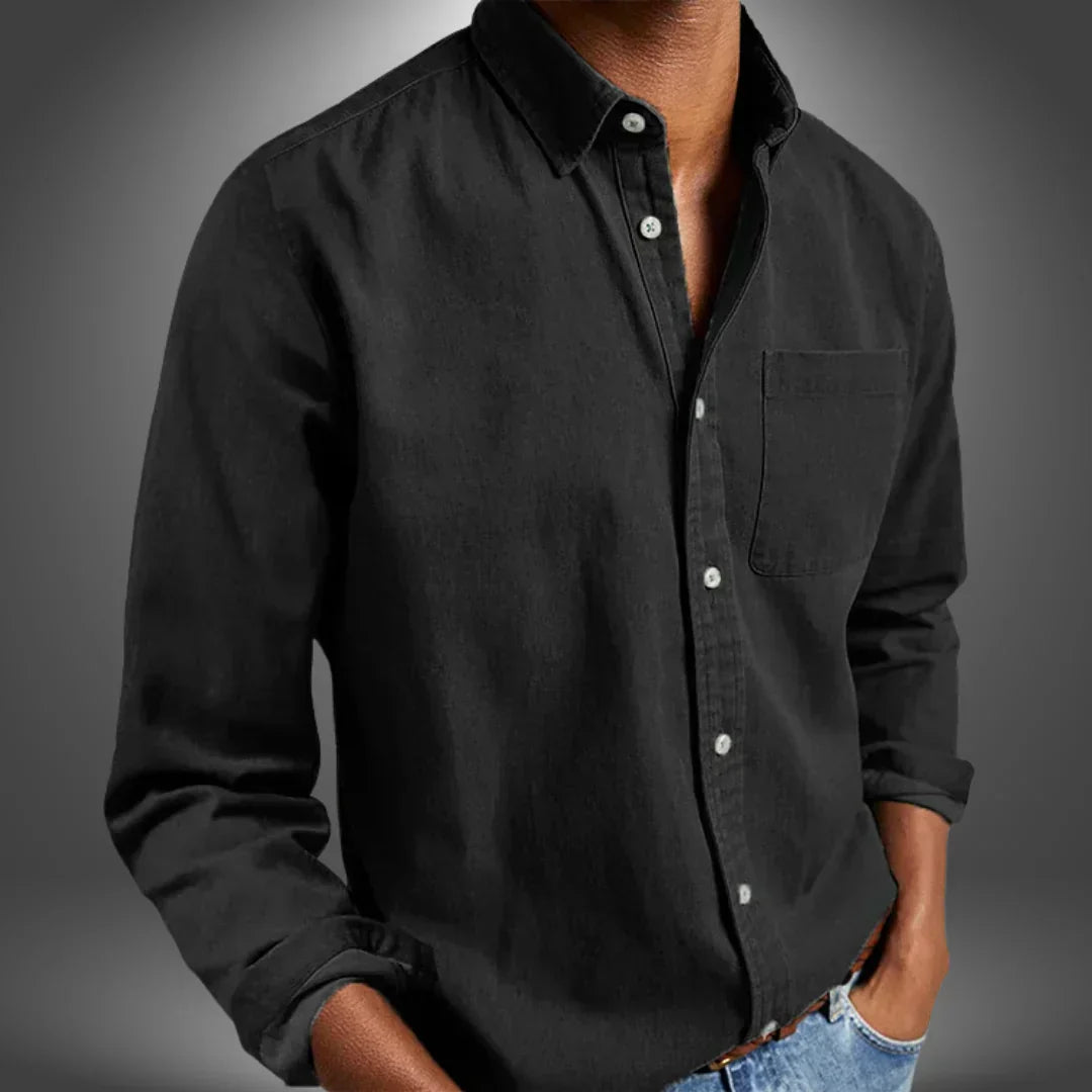 Evander™ | Handmade Cotton Shirt for Men