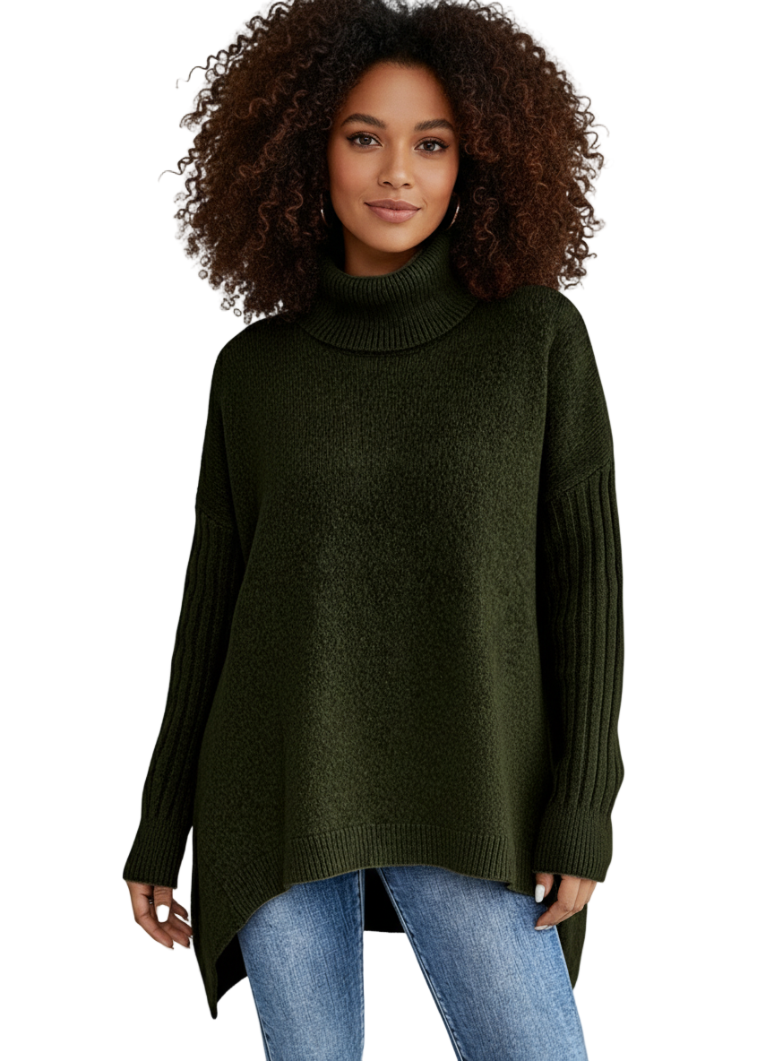 Noireé™ | Long Turtleneck Sweater