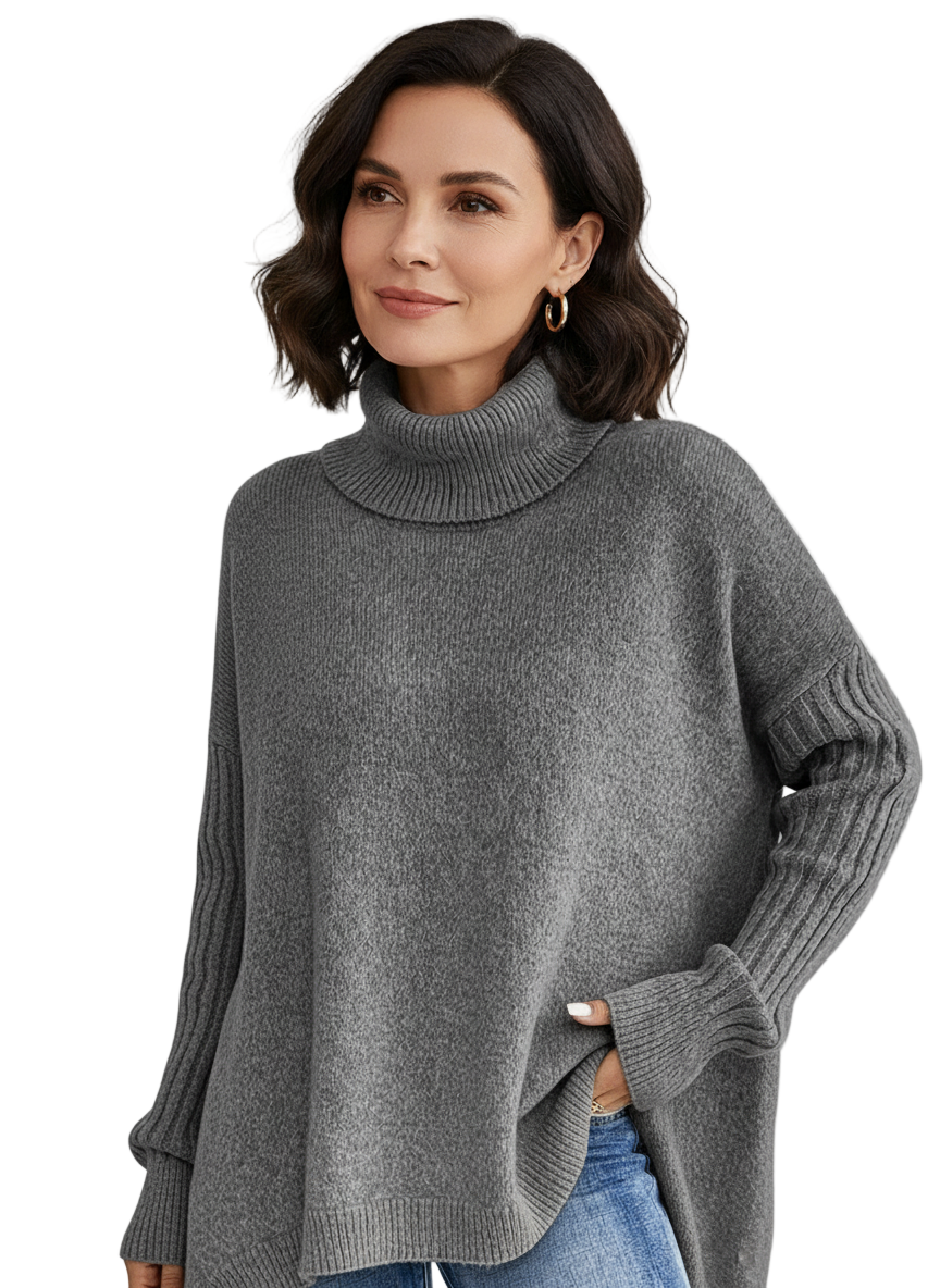 Noireé™ | Long Turtleneck Sweater