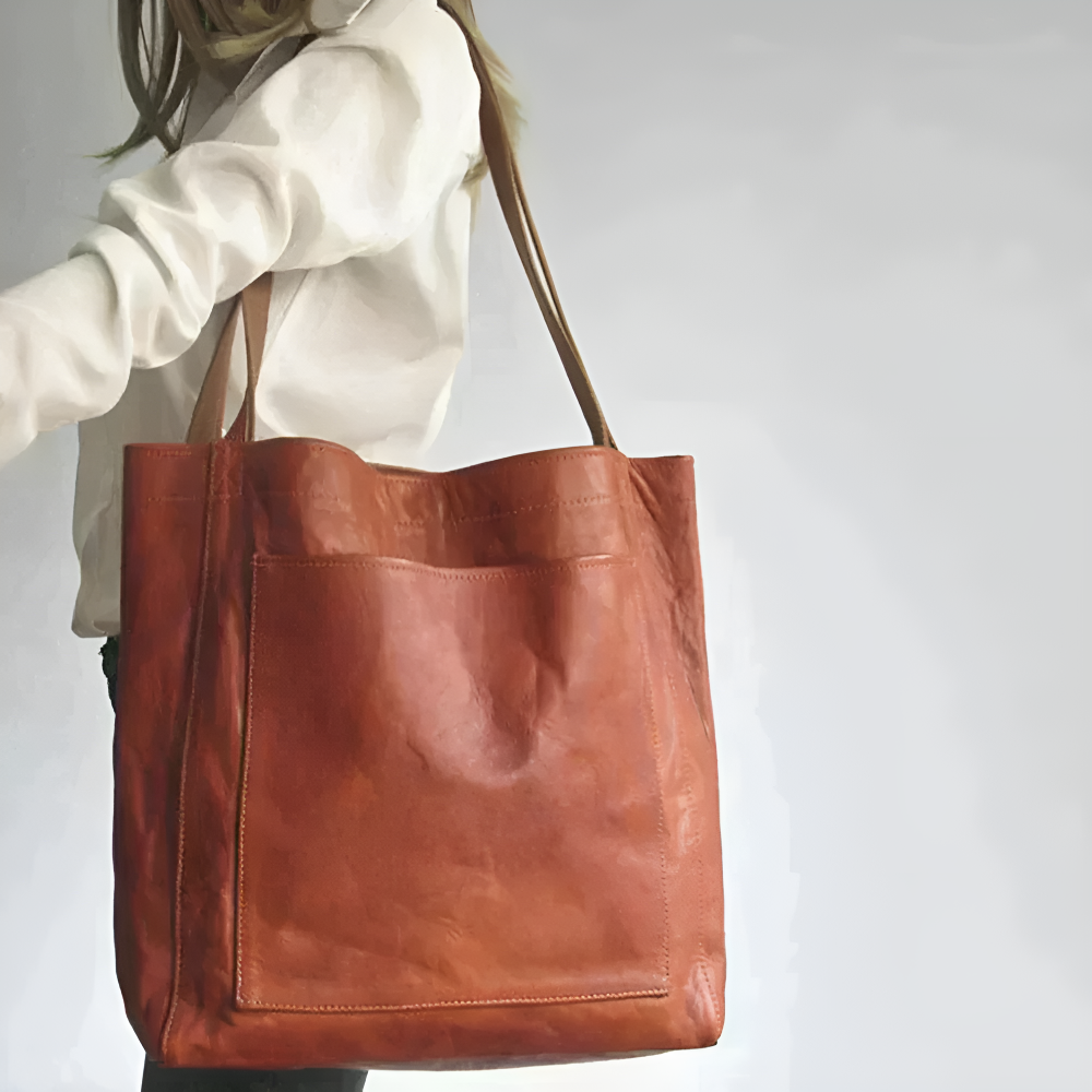 Lorena™ | Modern & Elegant Leather Bag
