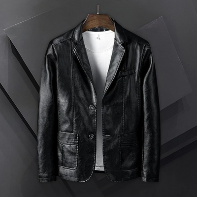 UrbanPulse™ | Leather Vintage Jacket