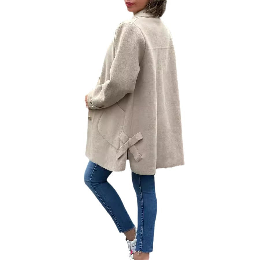 Moana™ | Classic Oversized Coat with Bow Details