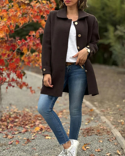 Moana™ | Classic Oversized Coat with Bow Details
