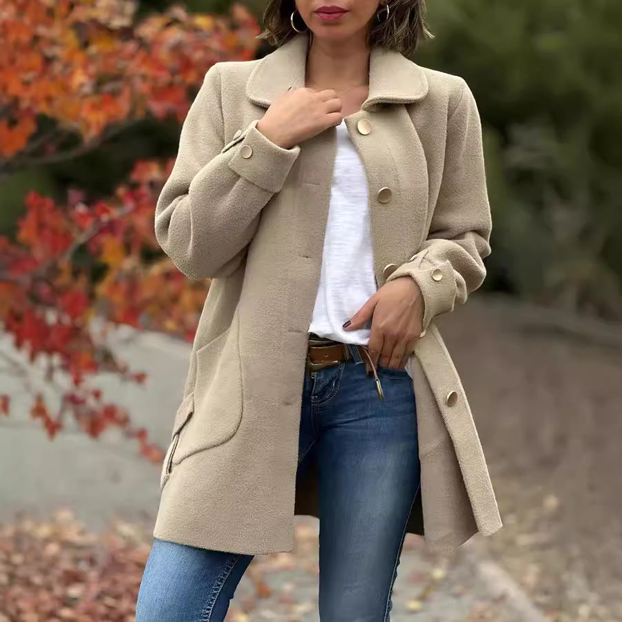 Moana™ | Classic Oversized Coat with Bow Details