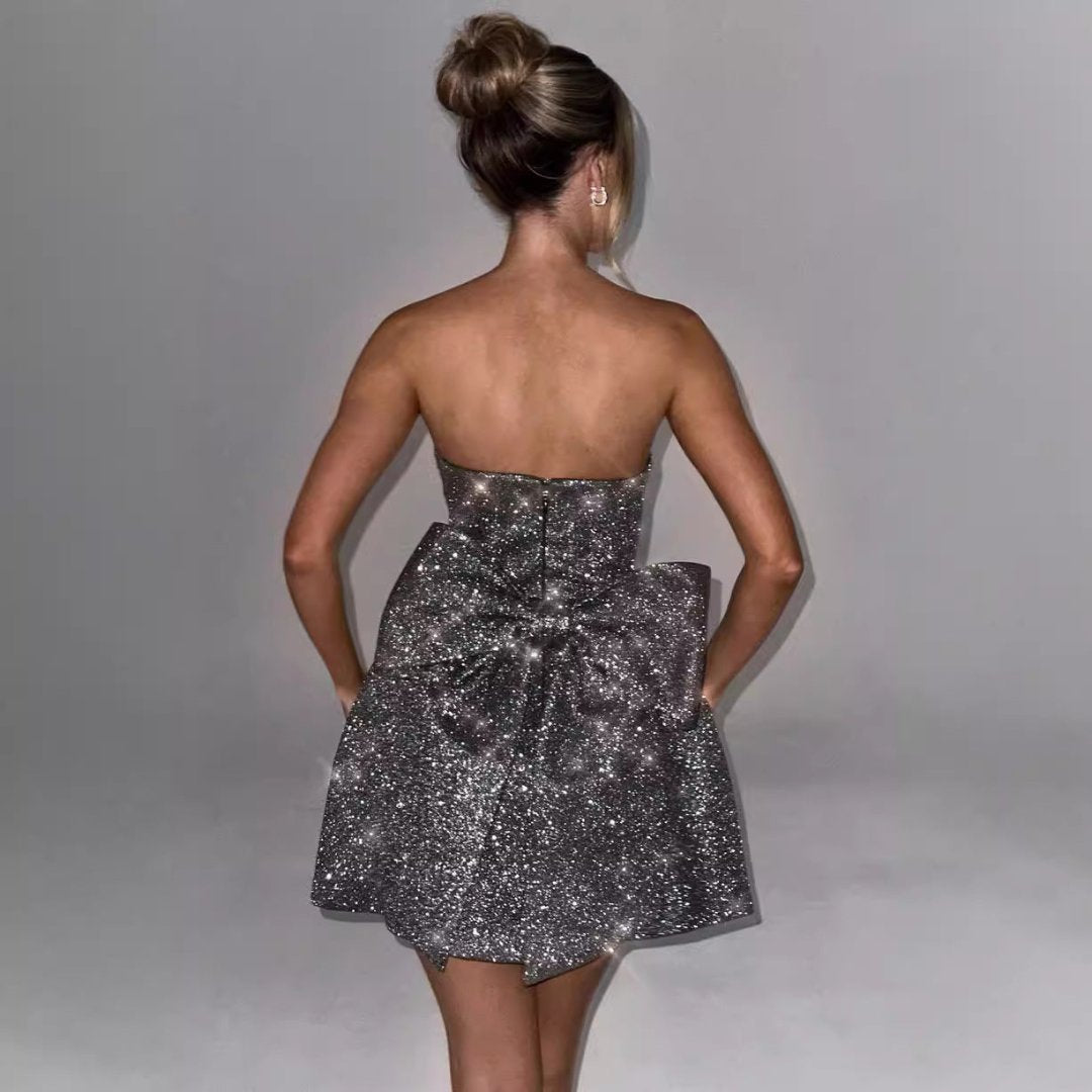 Elvie™ | Stylish Sequin Cocktail Dress