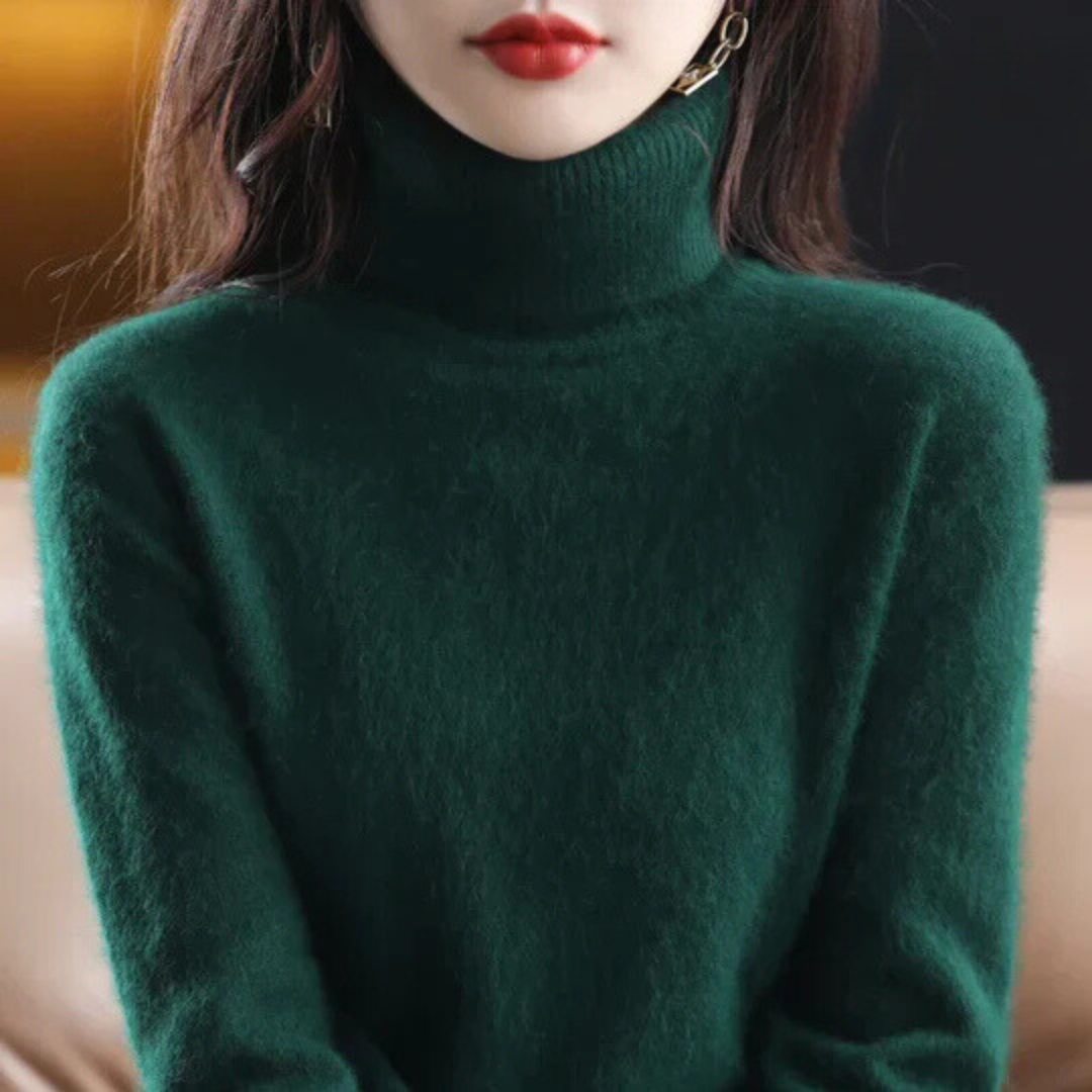Kylie™ | High Neck Cashmere Sweater