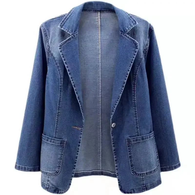 Solène™ | Flowing denim jacket
