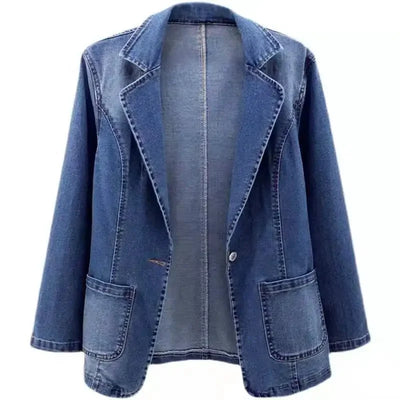 Solène™ | Flowing denim jacket