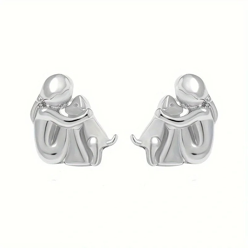Romy & Rose™ | Earrings with Dog Icon