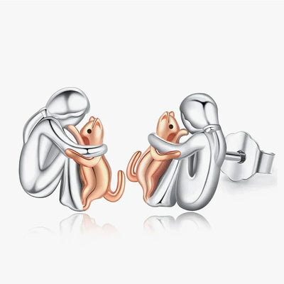 Romy & Rose™ | Cat Icon Earrings