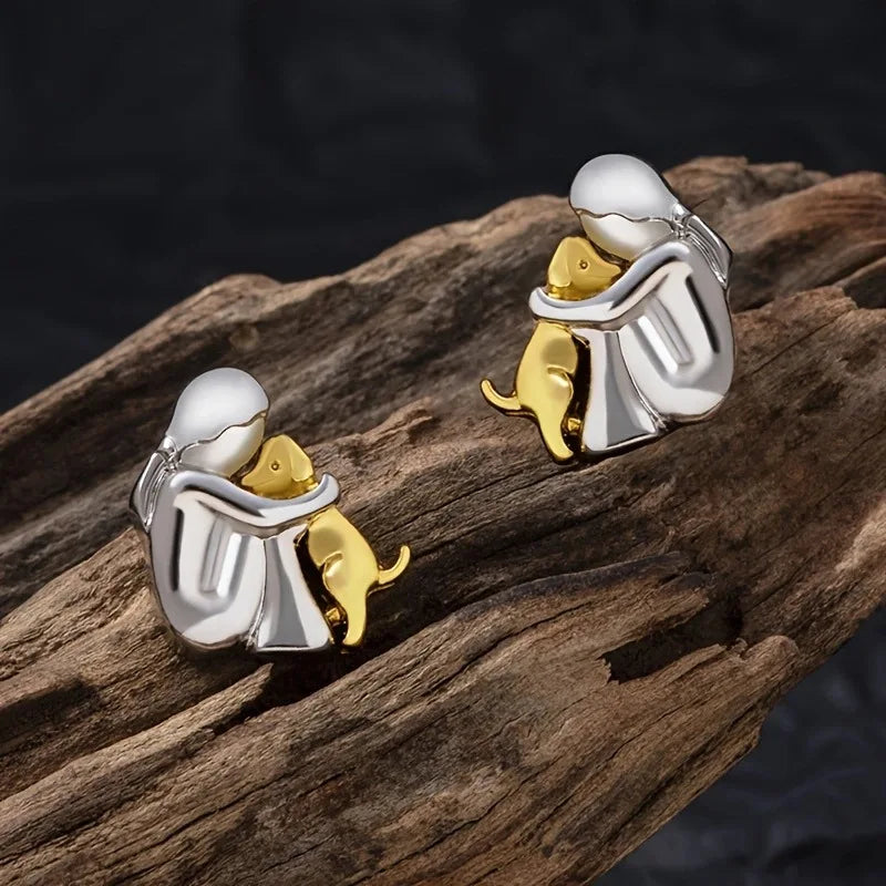 Romy & Rose™ | Earrings with Dog Icon