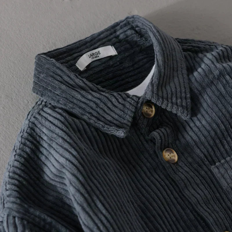 Manuel™ | Stylish Corduroy Shirt