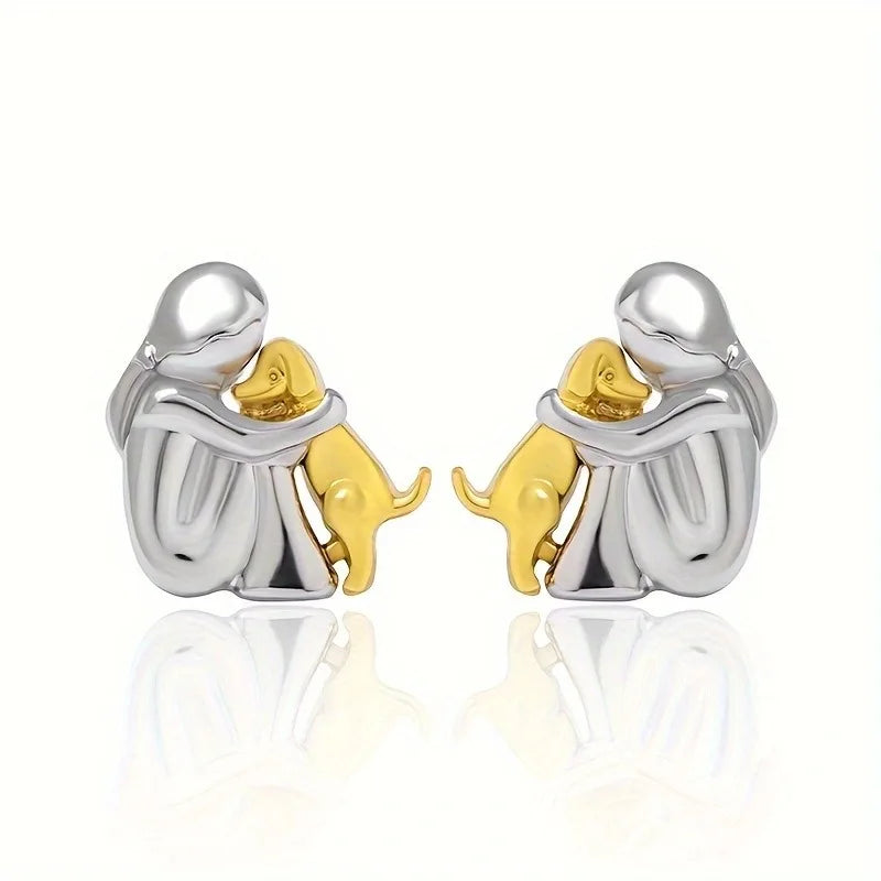 Romy & Rose™ | Earrings with Dog Icon
