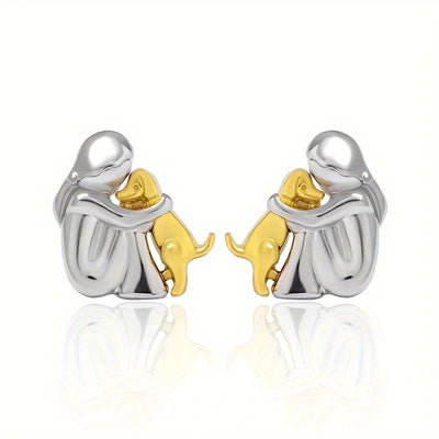 Romy & Rose™ | Earrings with Dog Icon