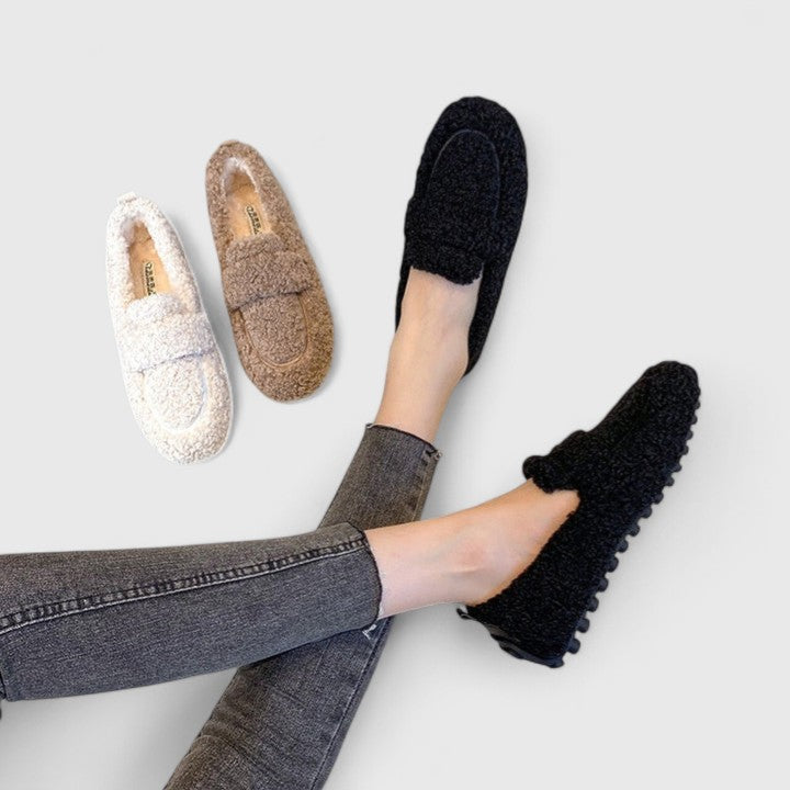 Solenne™ | Warm Slip-Ons with Elegant Design