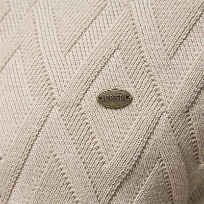 Koelman | Men's Sweater with Check Pattern