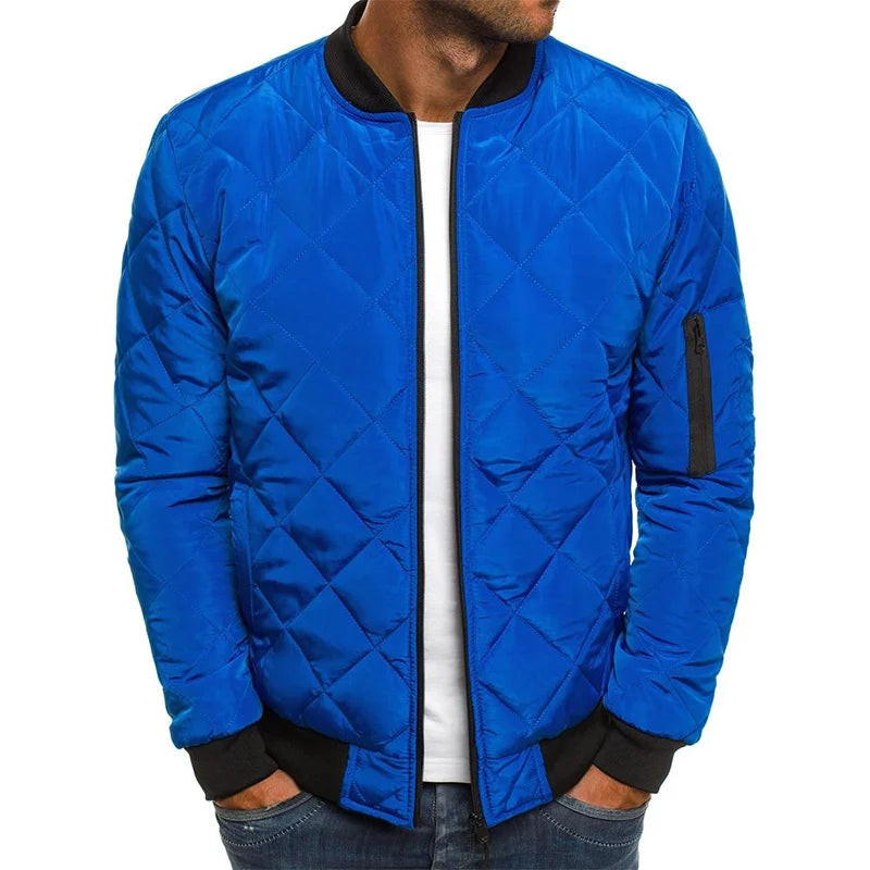 Ambrogio™ | Premium Casual Spring Jacket with Diamond Design