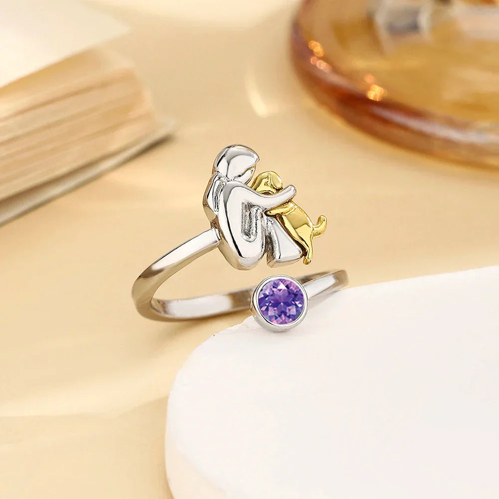 Romy & Rose™ | Ring with Dog Icon