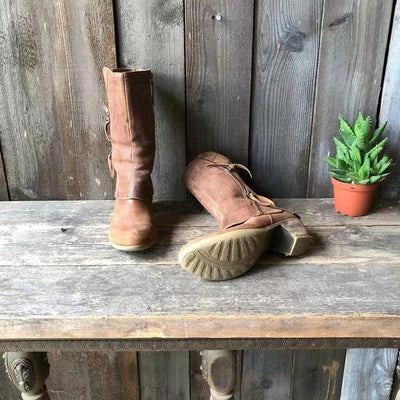 Amparo™ | Elegant Leather Fall Boots
