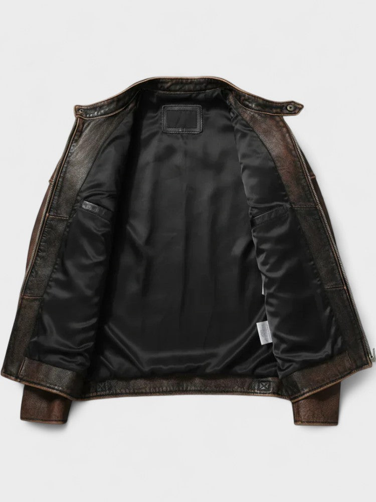 Troels™ | Stlyish Leather Jacket