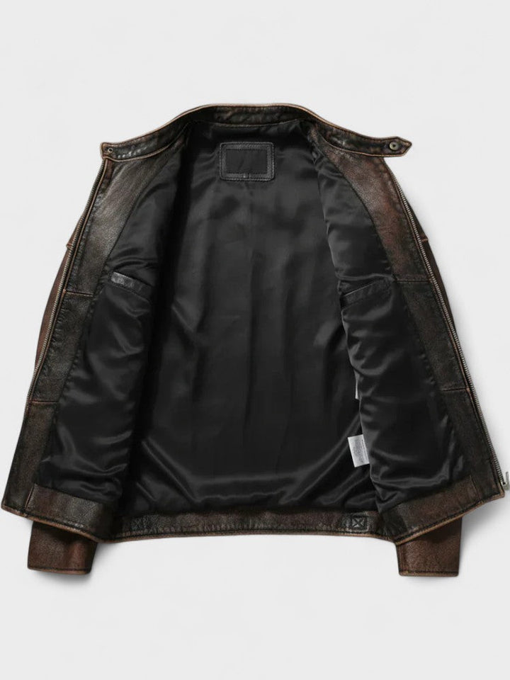 Troels™ | Stlyish Leather Jacket