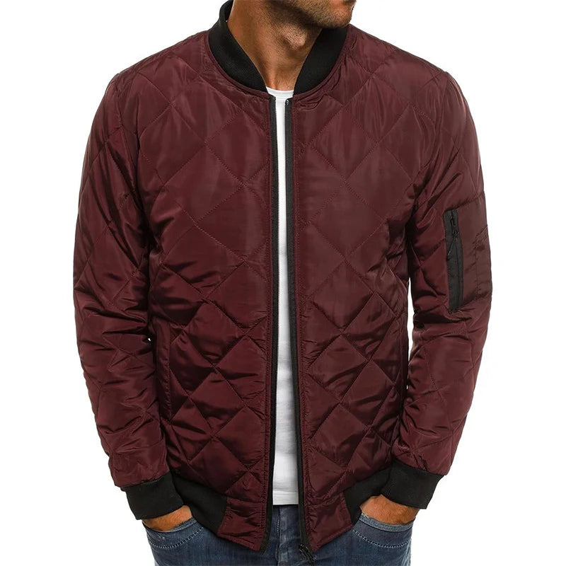 Ambrogio™ | Premium Casual Spring Jacket with Diamond Design